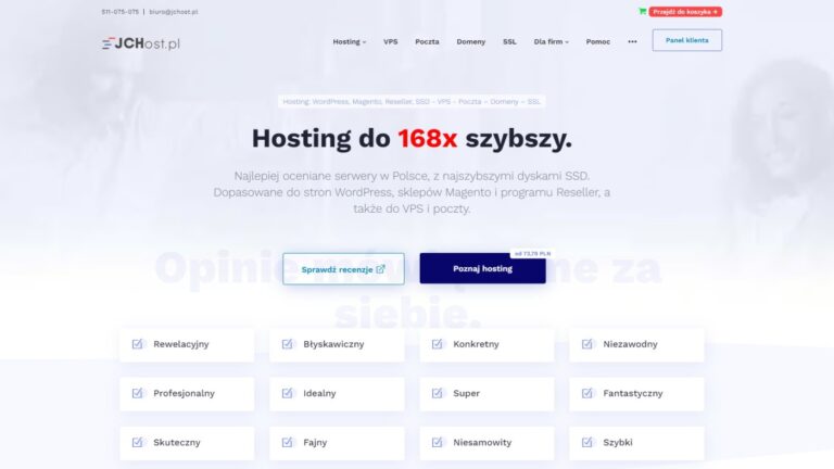 Współpraca WordPress z firmą hostingową JCHost.pl