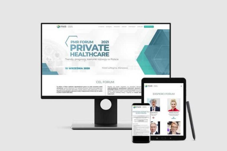 Wykonanie landing page na WordPress dla Private HealthCare Forum